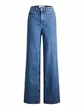 JJXX Jack & Jones JXTOKYO Wide HW NR6002 Noos Jeans, Medium Blue Denim, 28/32 De Las Mujeres
