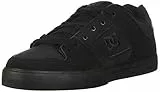 DC Shoes, PURE M SHOE - Zapatillas para hombre, Negro (Black / Pirate Black), 44.5