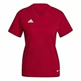adidas Mujer Entrada 22 Tee, Team Power Red 2, S Extra Tall