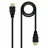 CABLE HDMI NANO CABLE HDMI A/M - A/M V1.4 1.5M ALTA VELOCIDAD NEGRO