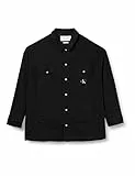 Calvin Klein Jeans Shirt Utility Jacket Plus J30J321279 Camisas Casuales, Denim (Denim Rinse), XXL para Hombre
