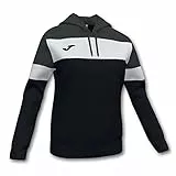 Joma Crew IV - Sudadera con Capucha para Mujer, Mujer, Sudadera con Capucha, 901042, Negro/Antracita, Small