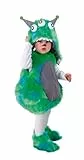 Rubies Disfraz Alien para bebés, niños y niñas, Jumpsuit y gorro, Licencia Oficial, Unisex, Marcianos, Marcianito para Halloween, Carnaval, Fiestas, Cosplay