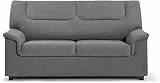SHIITO | Modelo Tribeca - Sofá 2 Plazas | Máximo Relax y Confort | 140 x 98 x 90 cm - Color Gris