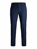 Jack & Jones Jprfranco Trouser Noos, Pantalones de Traje Hombre, Dark Navy, 50