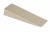 Wenko Cuña para la Puerta 2 Unidades - Juego de 2 Unidades, plástico, 3.5 x 1.5 x 10 cm, Beige