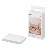 Xiaomi Papel fotográfico portátil para impresora fotográfica de 3 pulgadas de alta calidad 20 hojas (TEJ4019GL)