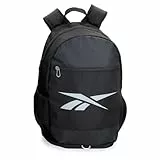 Reebok Wayland Mochila + Estuche Escolar Negro 33x48x17 cms Poliéster 26,93L by Joumma Bags