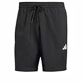 adidas Hombre Essentials Small Logo Chelsea, Black/White, L