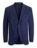 JACK&JONES JUNIOR JJEJAXON Jersey Blazer Noos JNR, Medieval Blue, 158 para Niños