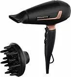 Rowenta Pro Expert CV8830 - Secador de pelo de 2200 W con motor AC Pro, 6 ajustes de velocidad/temperatura, boquilla concentradora y difusor, golpe aire frío