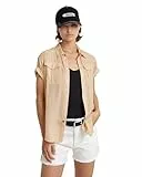 G-STAR Para Mujer Camisa Military Button Down, Beige (Moonlight D24592-D572-G287), L