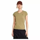 G-STAR Para Mujer Top Eyben Slim 2.0, Verde (ensis Green D24533-4107-6057), L