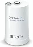 BRITA ON TAP V (600L) Cartucho de recambio de filtro de agua - para agua sostenible de buen sabor, reduce las micro partículas, PFAS, los metales pesados y otras sustancias que alteran el sabor
