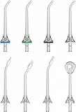 VIMMK - Juego de 8 boquillas para chorro dental (8 piezas)