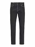 JACK & JONES JJIEDDIE Jjoriginal SQ 737 Jeans, Black Denim, 32W / 32L Mujeres