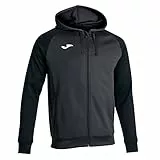 Joma Academy IV Sudadera con Capucha, Hombre, Antracita-Negro, M