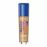 Rimmel London Match Perfection Foundation Base de Maquillaje Tono 200 - 30 ml