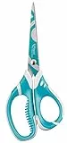 Maped 595010 tijera para papel - tijeras para papel (Solo, Ambidextro, Semi-offset handle, Straight cut), Color aleatorio, 15 cm