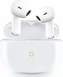 Auriculares Inalámbricos Bluetooth, In Ear Auriculares Bluetooth 5.3 con Reducción de Ruido HD ENC Mic, 50H HiFi Estéreo Cascos Inalambricos, Deportes Audifonos IP7 Impermeable para iPhone Android