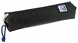 Oxford Kangoo, Estuche Escolar Cuadrado con Goma Elástica, Tamaño Pequeño, Color Negro