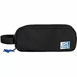 Oxford B-Smart, Estuche escolar 3 compartimentos, Goma Elástica, Material Reciclado RPET, Color Negro