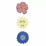 Kipling Bts Pullers Mix, Juego de tres Tiradores de Colores, Flower Sun