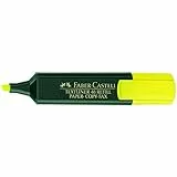 Faber-Castell 154807-10 Marcadores Fluorescente Textliner 48 - Color Amarillo