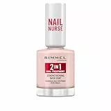 Rimmel London, Nail Care, 2 in 1, Tratamiento de uñas y Base Coat, 12 ml