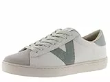 victoria Basket Unisex Berlín Piel & Piezas En Contraste & Puntera Serraje 1126142 para Adulto Jade 39