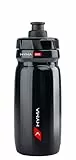 R1 Raceone Botella de agua para bicicleta HYMA de 600 cc, color negro, fabricada en Italia