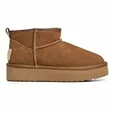 Pepe Jeans Dissy Young W, Botas Mujer, Marrón Tabaco Marrón, 43 EU