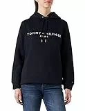 Tommy Hilfiger Mujer Sudadera Heritage con Capucha, Azul (Desert Sky), S