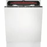 AEG FSB64907Z Lavavajillas Integrable, 60 cm, 14 Cubiertos, Secado AirDry, Brazo Aspersor Satélite, Cristalería, 7 Programas, 3 Temperaturas, 44 dB(A), Serie 6000, Clase C