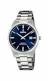 Festina Reloj Hombre F20511/3 Acero Clasico Caja de Acero Inoxidable 316l Plateado Correa de Acero Inoxidable 316l Plateado