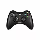 MSI Force GC30 Negro Palanca de Mando Android, PC - Volante/Mando (Palanca de Mando, Android, PC, Analógico/Digital, Atrás, D-Pad, Macro, Poder, Inicio, Turbo, Inalámbrico y alámbrico, USB 2.0)