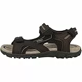 Geox Uomo Sandal Strada D, Sandalias para Hombre, Multicolor (Brown/Sand), 42 EU