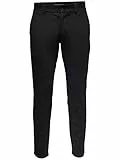 Only & Sons Chino Trousers ONSMARK Slim Fit Chino Trousers Black 36 32 Black 1