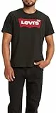 Levi's Graphic Set-in Neck T-Shirt, Graphic H215-Hm Black, XL Hombre