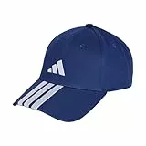 adidas Unisex Adulto BBALL 3S Cap New Logo, Dark Blue/White, M