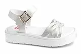 Pablosky Capri 876904, Sandalia, Blanco, 40 EU