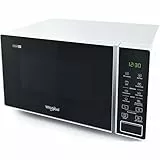 Whirlpool - Horno microondas MWP 203 W, cook 20, cavidad de 20 L, color blanco, MW+grill function, touch foil control, potencia MWO 700 W, potencia grill 1000 W