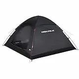 High Peak Monodome XL-Tienda de campaña, Adultos Unisex, Negro, Talla única
