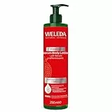 Weleda - Leche Corporal Granada, Hidrata y Reafirma, Combate Envejecimiento Prematuro, con Peptidos de Maca y Granada, 100% Natural, Todo Tipo de Piel, Vegano - 250 ml