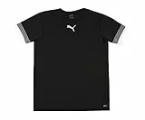 PUMA Unisex niños Shirt, Puma Black-Smoked Pearl-puma White, 176