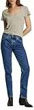 Pepe Jeans Straight Jeans MW Pl204730, Azul (Denim-ct9), 34W / 32L para Mujer