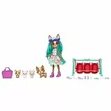 Enchantimals Baby BFFs Muñeca Crizia Corgi con Mascota Perro Show, 3 Bestie Reveal y Accesorios, Juguete +4 años (Mattel HLK86)