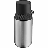 WMF Waterkant Iso2Go - Botella isotérmica de acero inoxidable (350 ml, apta para ácido carbónico, cierre autocierre, antigoteo, sin BPA)