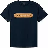 Hackett London HS Essential Box tee Camiseta, Azul, M para Hombre