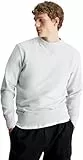 Calvin Klein Jeans Sudadera Sin Capucha para Hombre Badge Crew Neck, Gris (Lunar Rock), XS